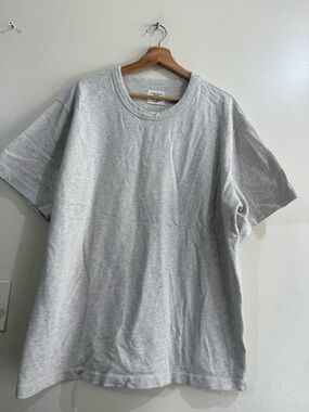 Buck Mason Light Heather Gray Short Sleeve Crew Tee
